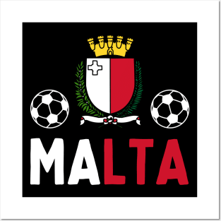 Malta Football Posters and Art